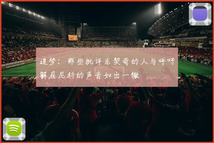 追梦：那些批评东契奇的人与呼吁解雇尼科的声音如出一辙